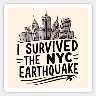 I Survived The NYC Earthquake April 5th 2024 Sticker